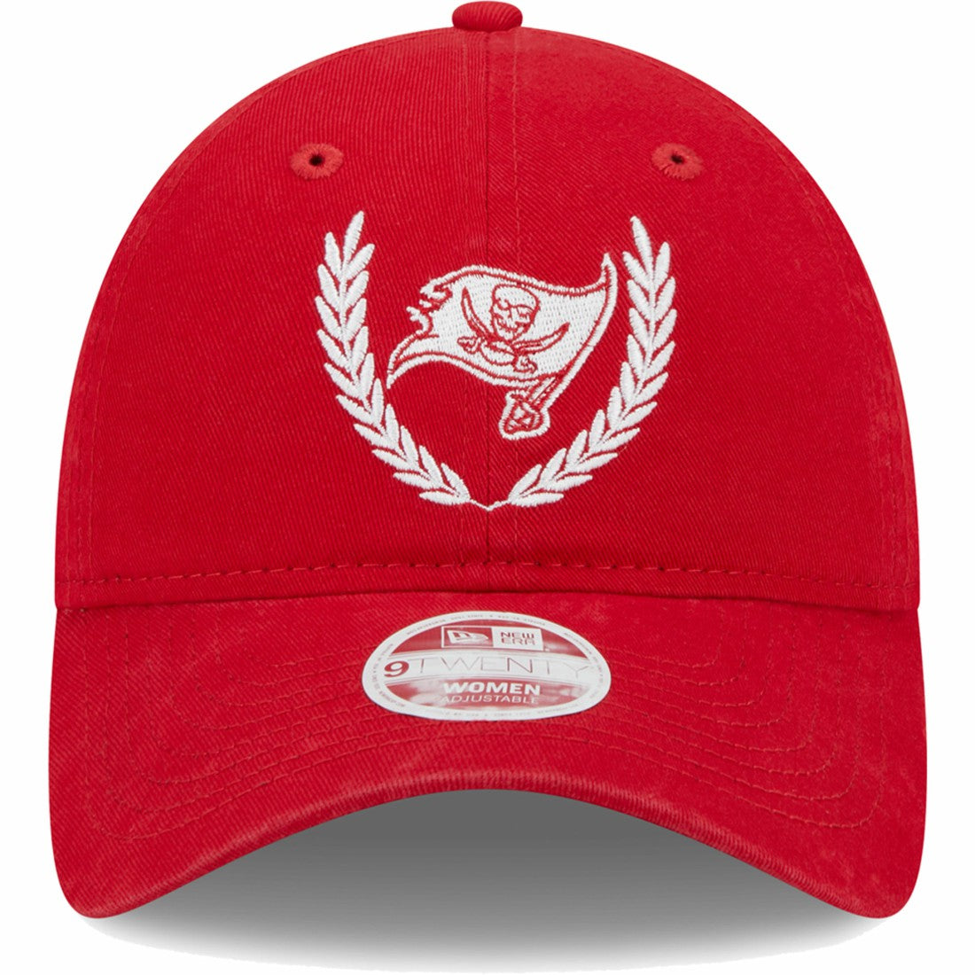 Tampa Bay Buccaneers New Era Women's Leaves 9TWENTY Adjustable Hat Red - NFL