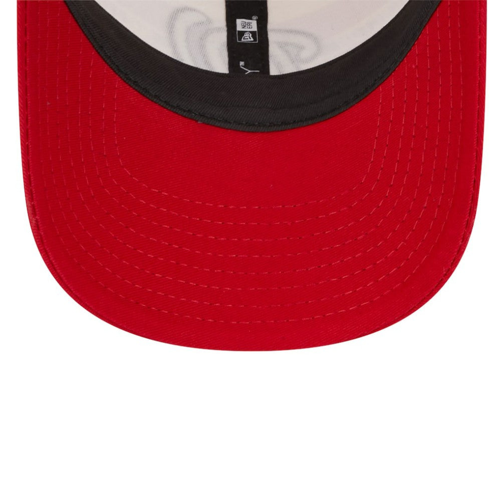 Washington Nationals New Era Team Stripe Trucker 9FORTY Snapback Hat Clearance