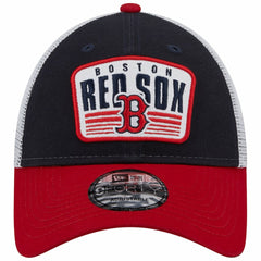 Boston Red Sox New Era Two-Tone Patch 9FORTY Snapback Hat Clearance