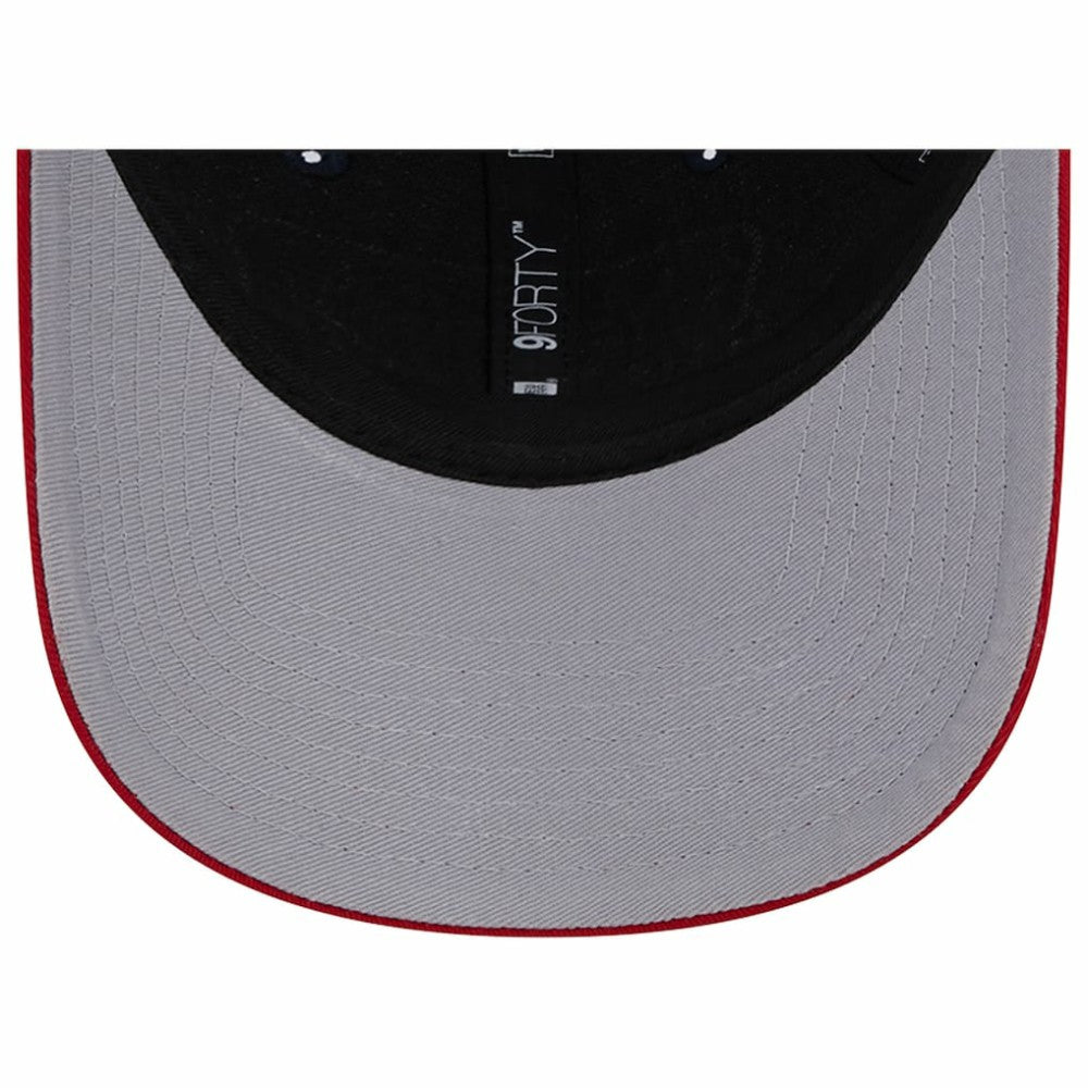 Boston Red Sox New Era Two-Tone Patch 9FORTY Snapback Hat Clearance