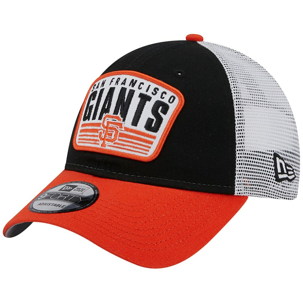 San Francisco Giants New Era Two-Tone Patch 9FORTY Snapback Hat discount