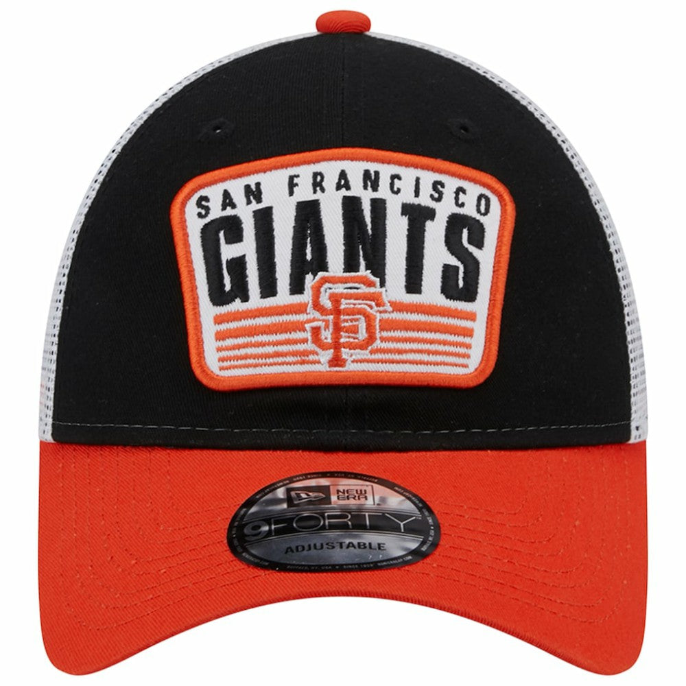 San Francisco Giants New Era Two-Tone Patch 9FORTY Snapback Hat discount