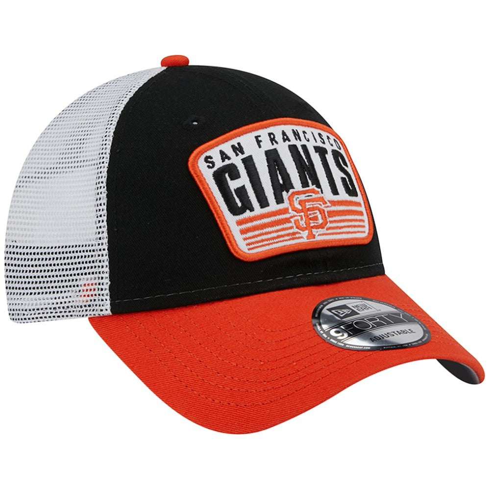 San Francisco Giants New Era Two-Tone Patch 9FORTY Snapback Hat discount