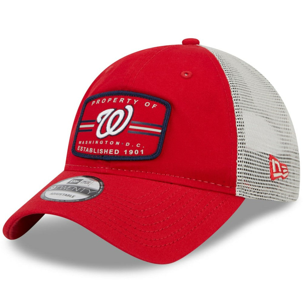 Washington Nationals New Era Property Trucker 9TWENTY Snapback Hat for sale