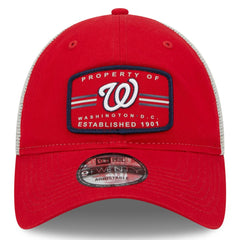 Washington Nationals New Era Property Trucker 9TWENTY Snapback Hat for sale