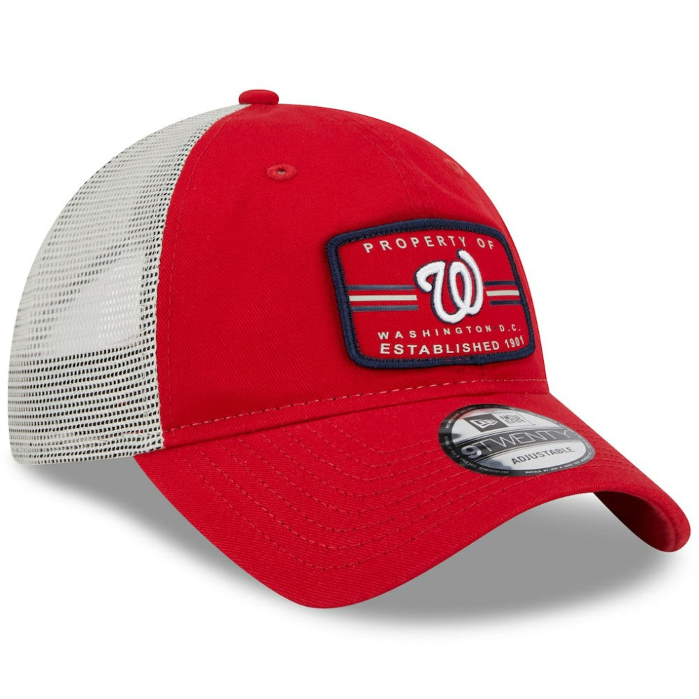 Washington Nationals New Era Property Trucker 9TWENTY Snapback Hat for sale