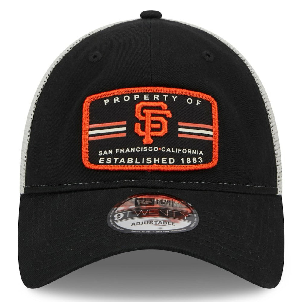 San Francisco Giants New Era Property Trucker 9TWENTY Snapback Hat for sale