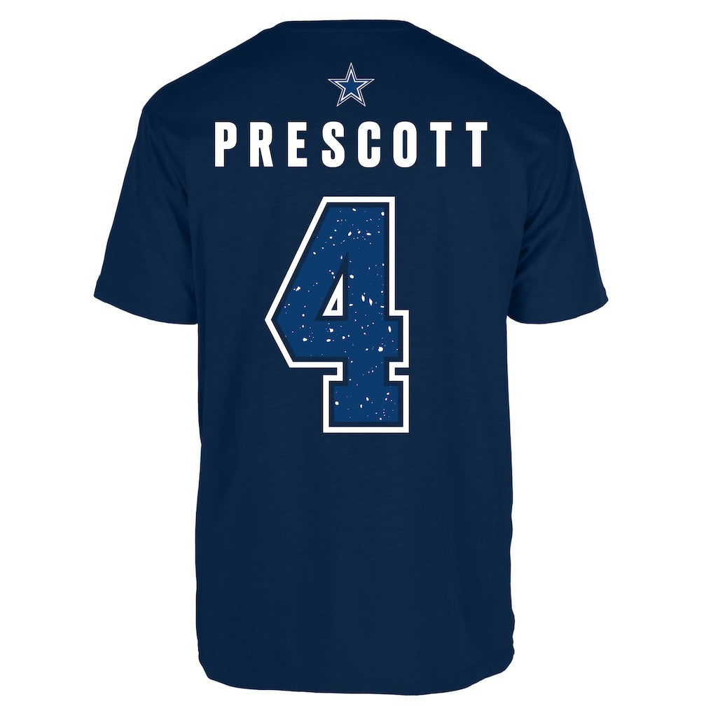 Dak Prescott Dallas Cowboys Jordan Brand Name & Number T-Shirt Navy - NFL
