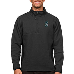 Seattle Mariners Antigua Course Quarter-Zip Pullover Top Sale