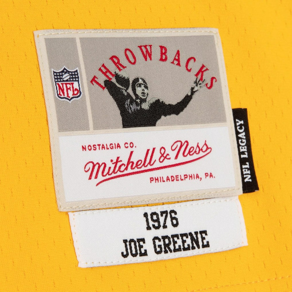 Joe Greene Pittsburgh Steelers 1976 Split Legacy Replica Jersey Black/Gold - Mitchell & Ness
