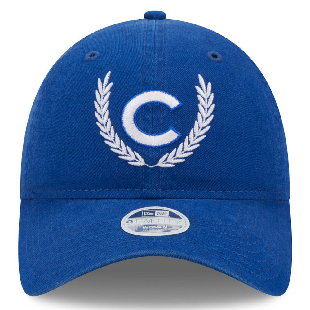 Chicago Cubs New Era Women's Leaves 9TWENTY Adjustable Hat Online