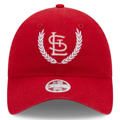 St. Louis Cardinals New Era Women's Leaves 9TWENTY Adjustable Hat Lifestyle