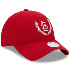 St. Louis Cardinals New Era Women's Leaves 9TWENTY Adjustable Hat Lifestyle