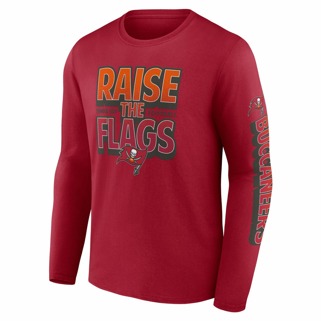 Tampa Bay Buccaneers Hometown Collection Sweep Long Sleeve T-Shirt Red - Fanatics