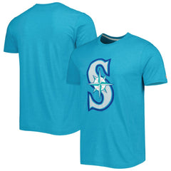 Seattle Mariners Homage Hand Drawn Logo Tri-Blend T-Shirt Lifestyle