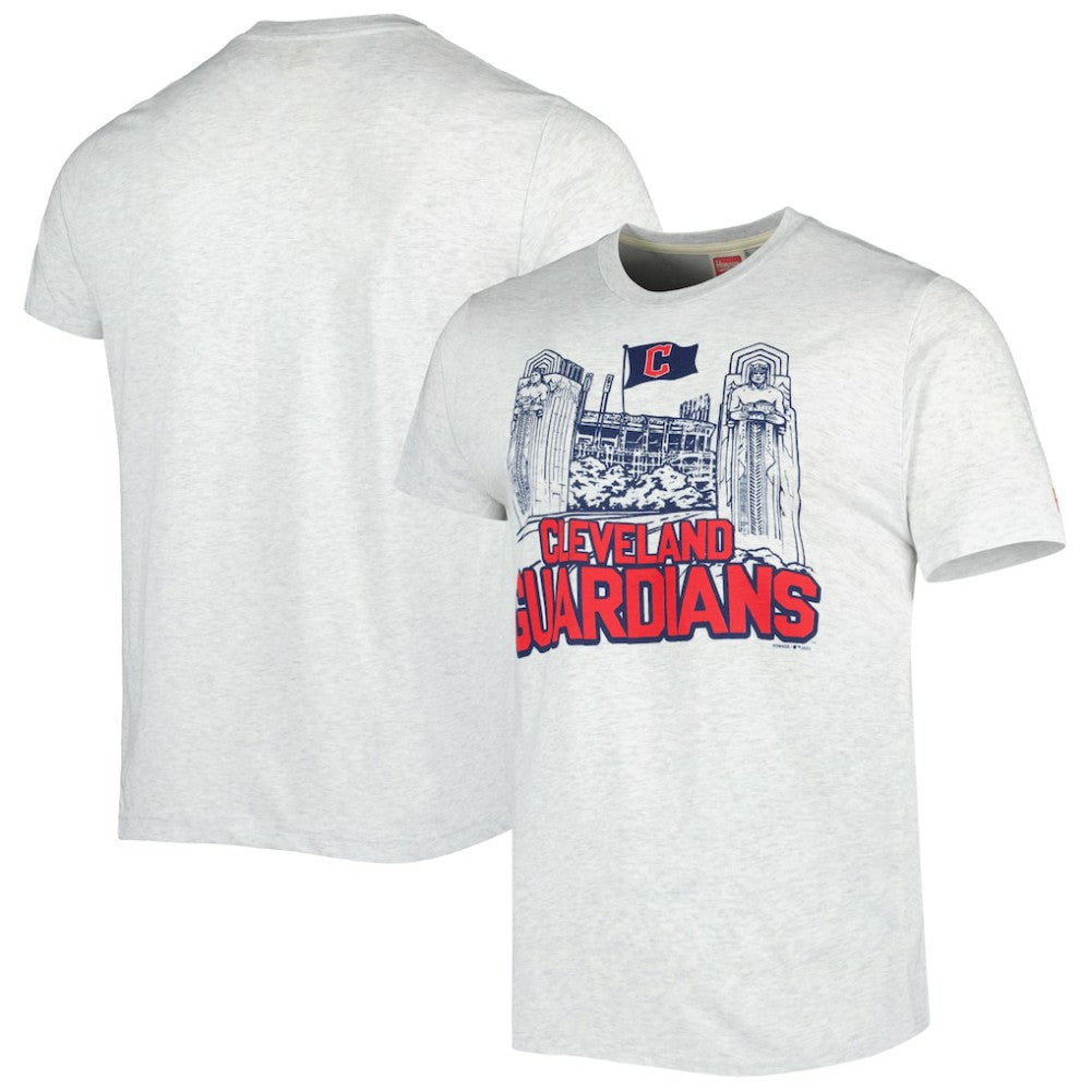 Cleveland Guardians Homage Team Hyper Local Tri-Blend T-Shirt On Sale