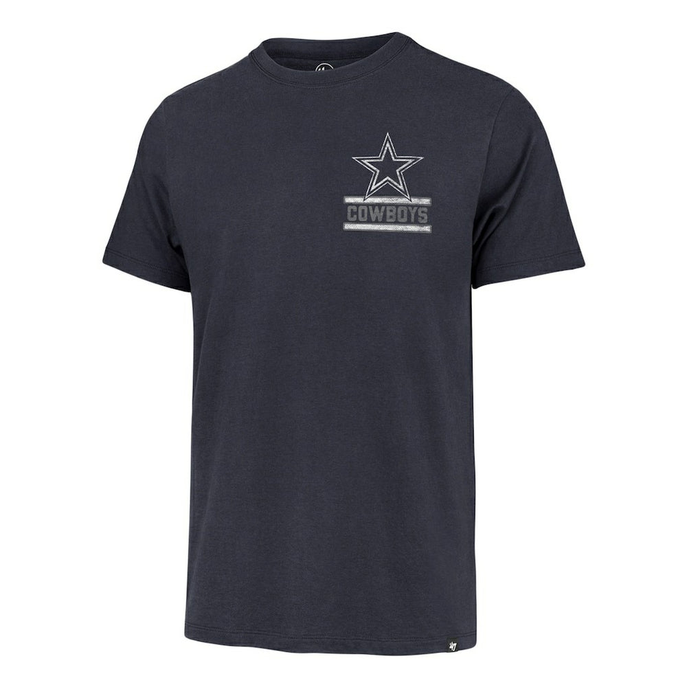 Dallas Cowboys '47 Open Field Franklin T-Shirt Navy - 47 brand