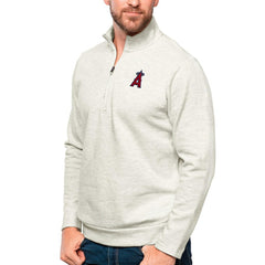 Los Angeles Angels Antigua Gambit Quarter-Zip Pullover Top Near Me