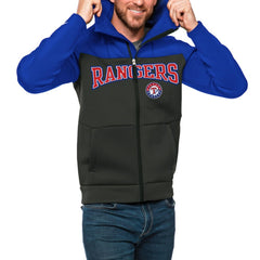 Texas Rangers Antigua Wordmark Protect Full-Zip Hoodie Sale