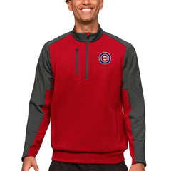 Chicago Cubs Antigua Team Quarter-Zip Pullover Top Lifestyle