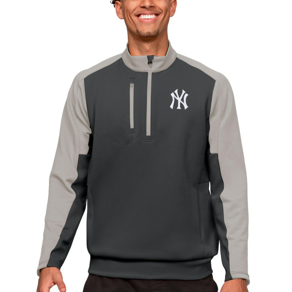 New York Yankees Antigua Team Quarter-Zip Pullover Top Sale