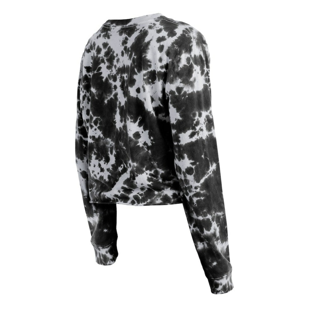 Chicago White Sox New Era Women's Tie-Dye Cropped Long Sleeve T-Shirt On Sale