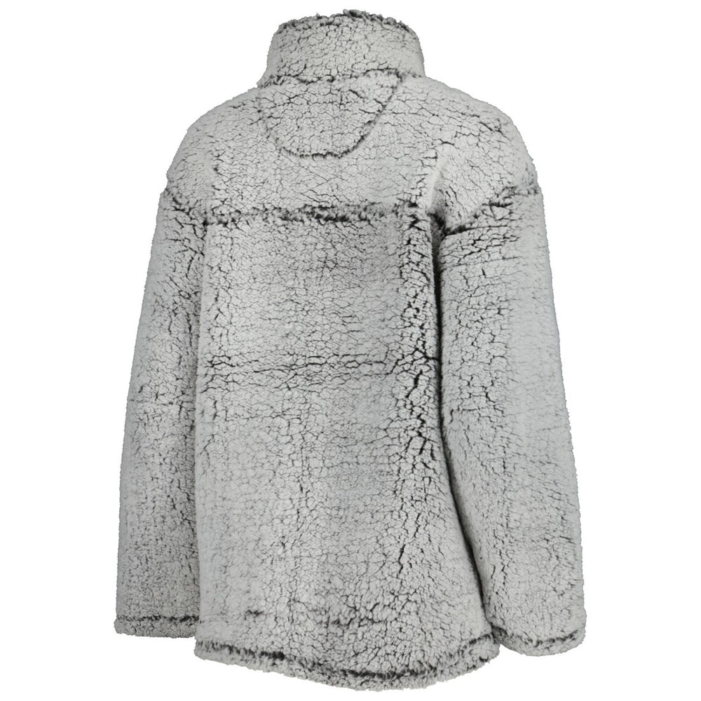 Tennessee Titans G-III 4Her by Carl Banks Women's Sherpa Quarter-Zip Jacket Gray - NFL