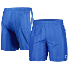 Adidas Manchester United Originals 1988-90 Third Shorts - Blue