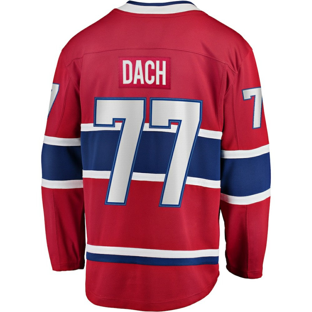 Kirby Dach Montreal Canadiens - Fanatics Home Breakaway Player Jersey Red