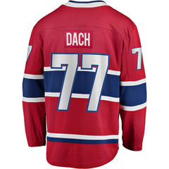 Kirby Dach Montreal Canadiens - Fanatics Home Breakaway Player Jersey Red