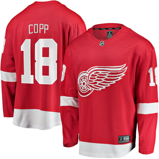 Andrew Copp Detroit Red Wings Fanatics Home Breakaway Player Jersey - Red | NHL Jerseys