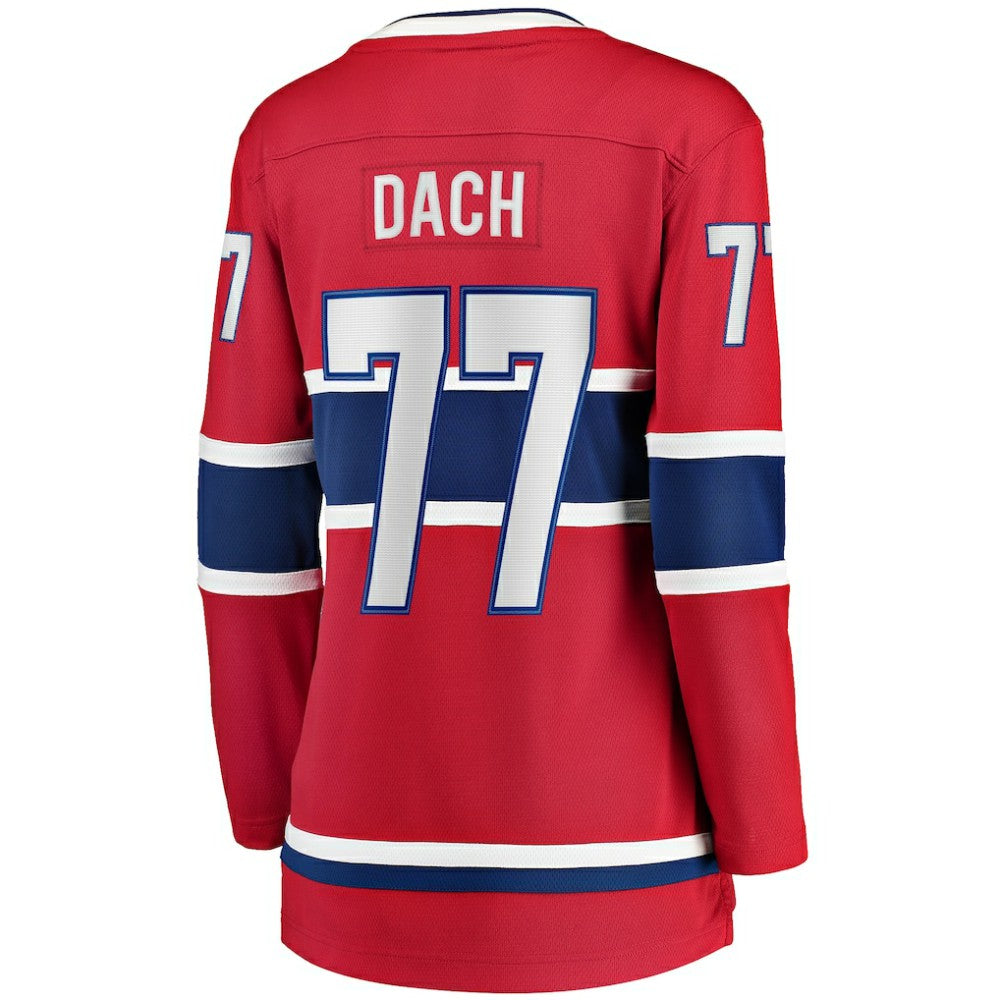 Kirby Dach Montreal Canadiens - Fanatics Women's Home Breakaway Player Jersey Red