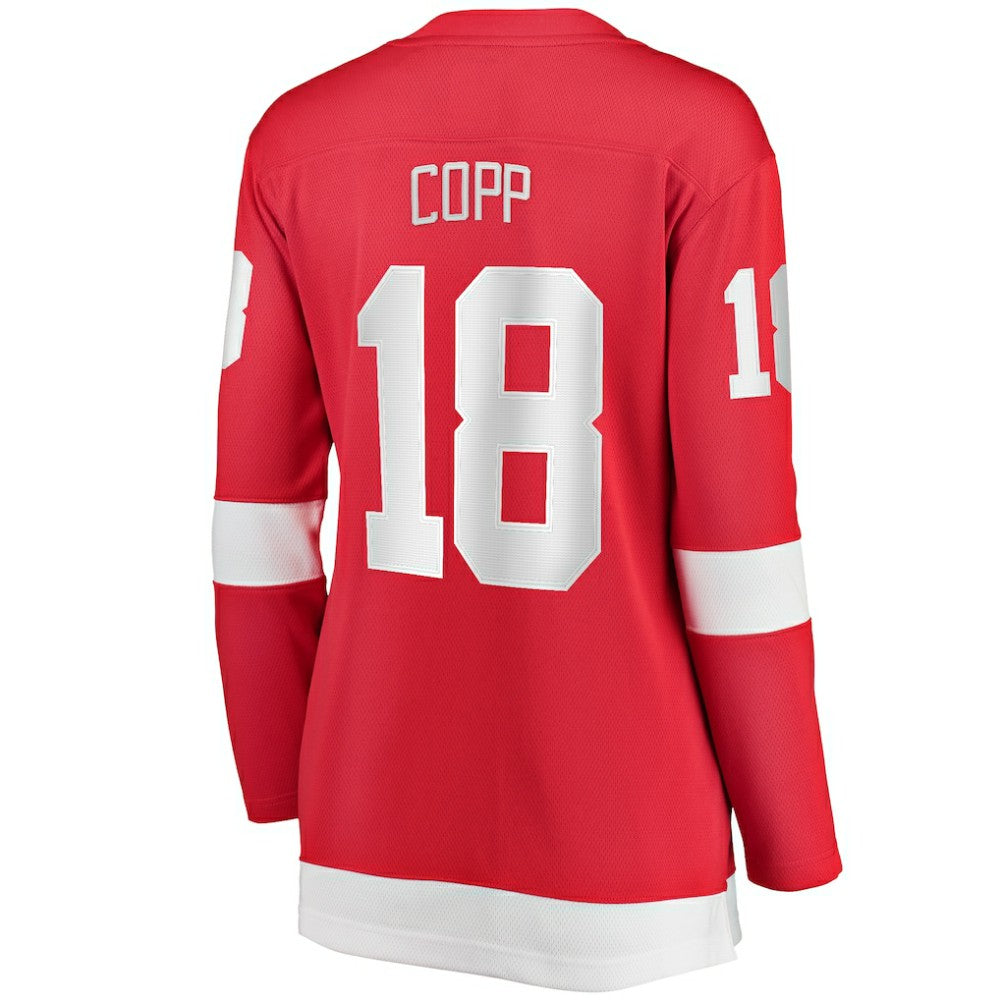 Andrew Copp Detroit Red Wings - Fanatics Women's Home Breakaway Player Jersey Red