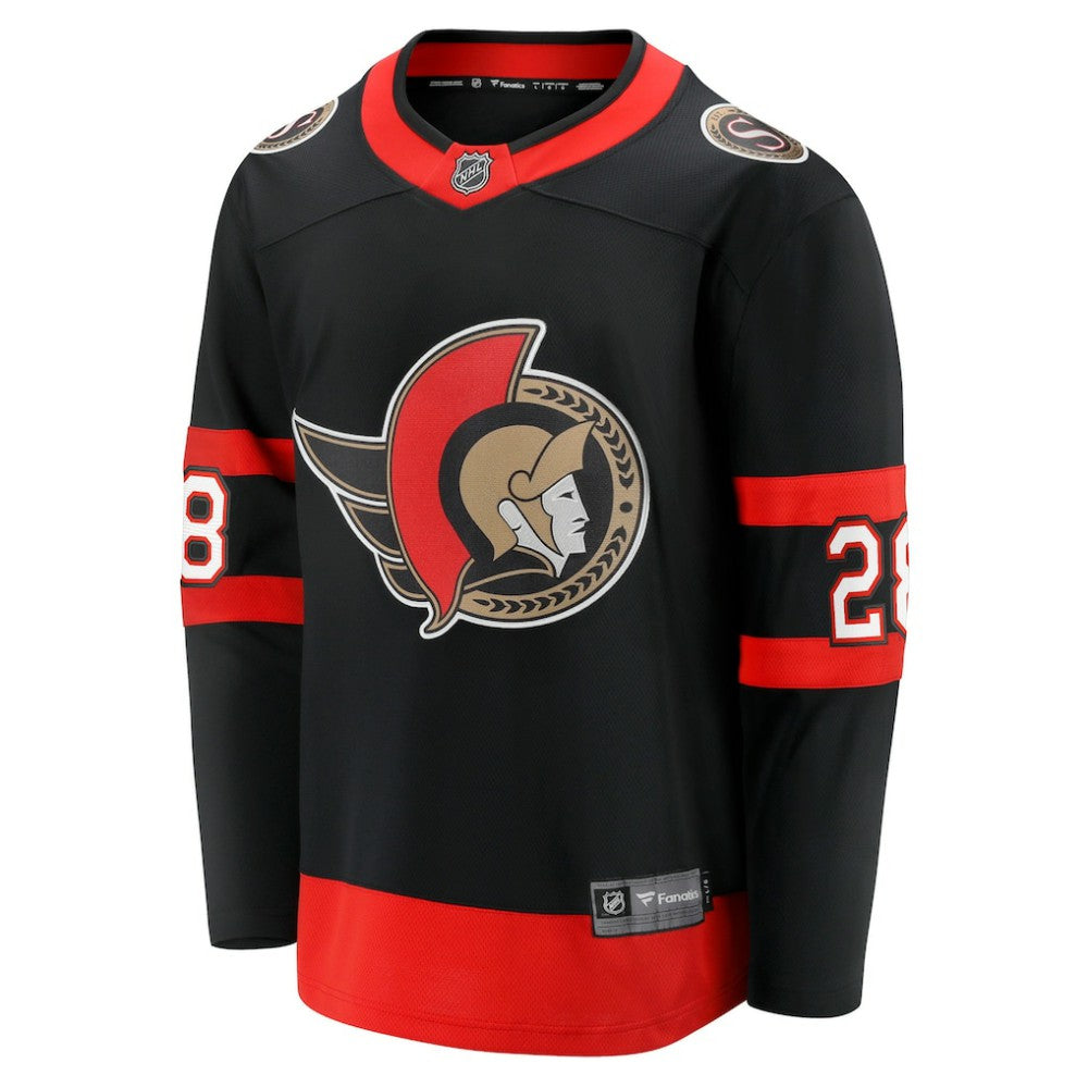 Claude Giroux Ottawa Senators Fanatics Home Breakaway Player Jersey - Black | NHL Jerseys