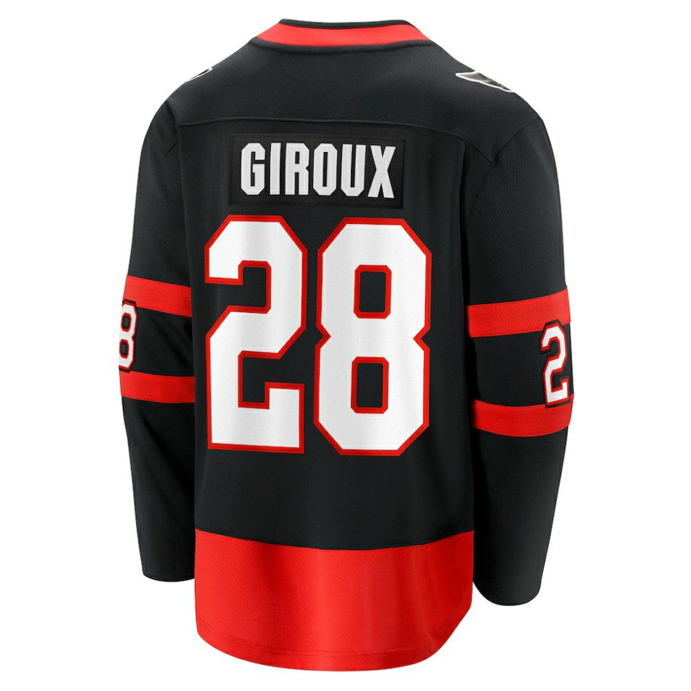 Claude Giroux Ottawa Senators Fanatics Home Breakaway Player Jersey - Black | NHL Jerseys
