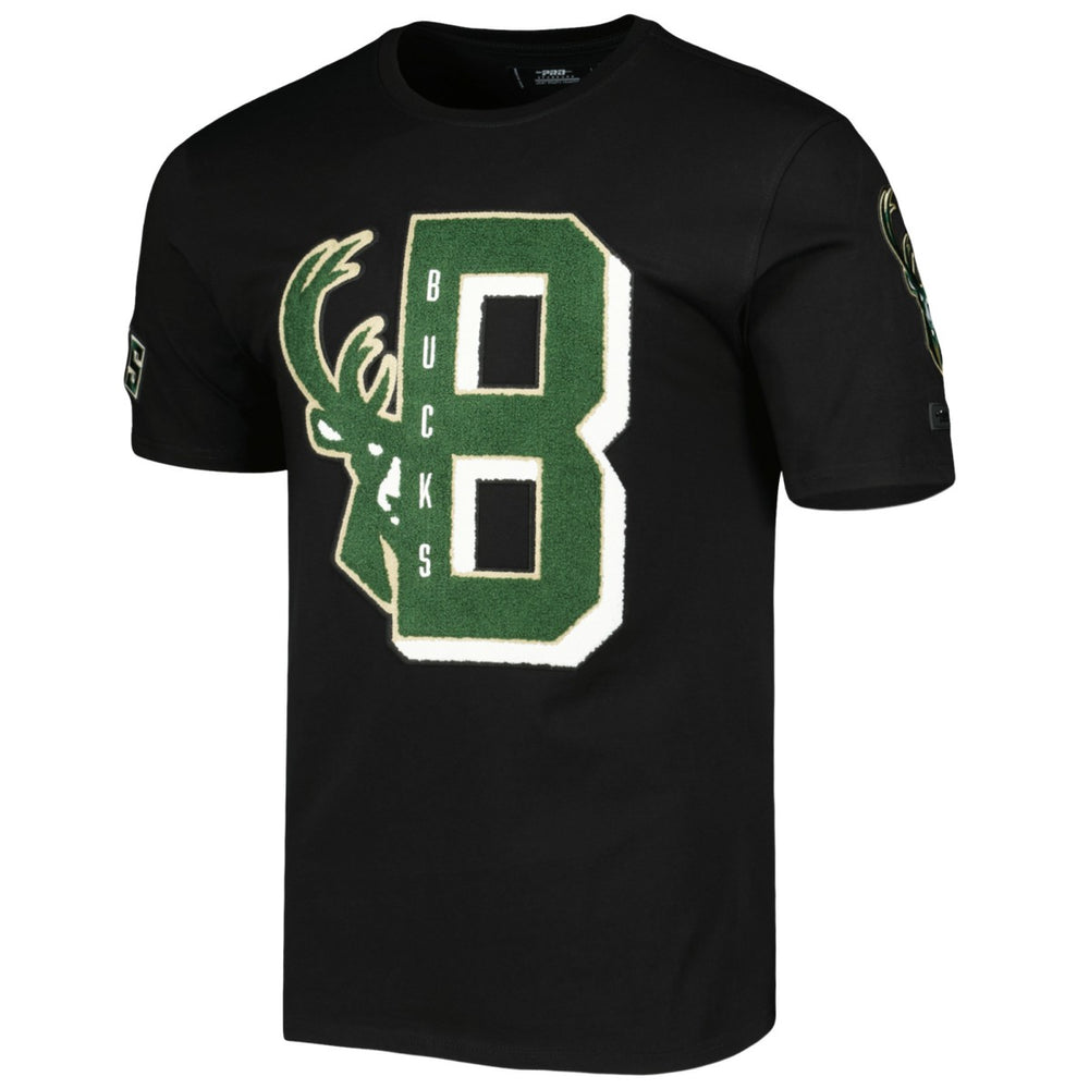 NBA - Milwaukee Bucks Pro Standard Mash Up Capsule T-Shirt - Black