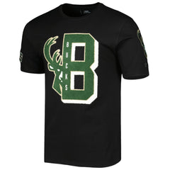 NBA - Milwaukee Bucks Pro Standard Mash Up Capsule T-Shirt - Black