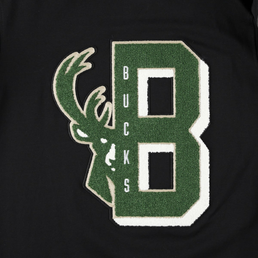 NBA - Milwaukee Bucks Pro Standard Mash Up Capsule T-Shirt - Black