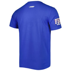 NBA - Philadelphia 76ers Pro Standard Mash Up Capsule T-Shirt - Royal