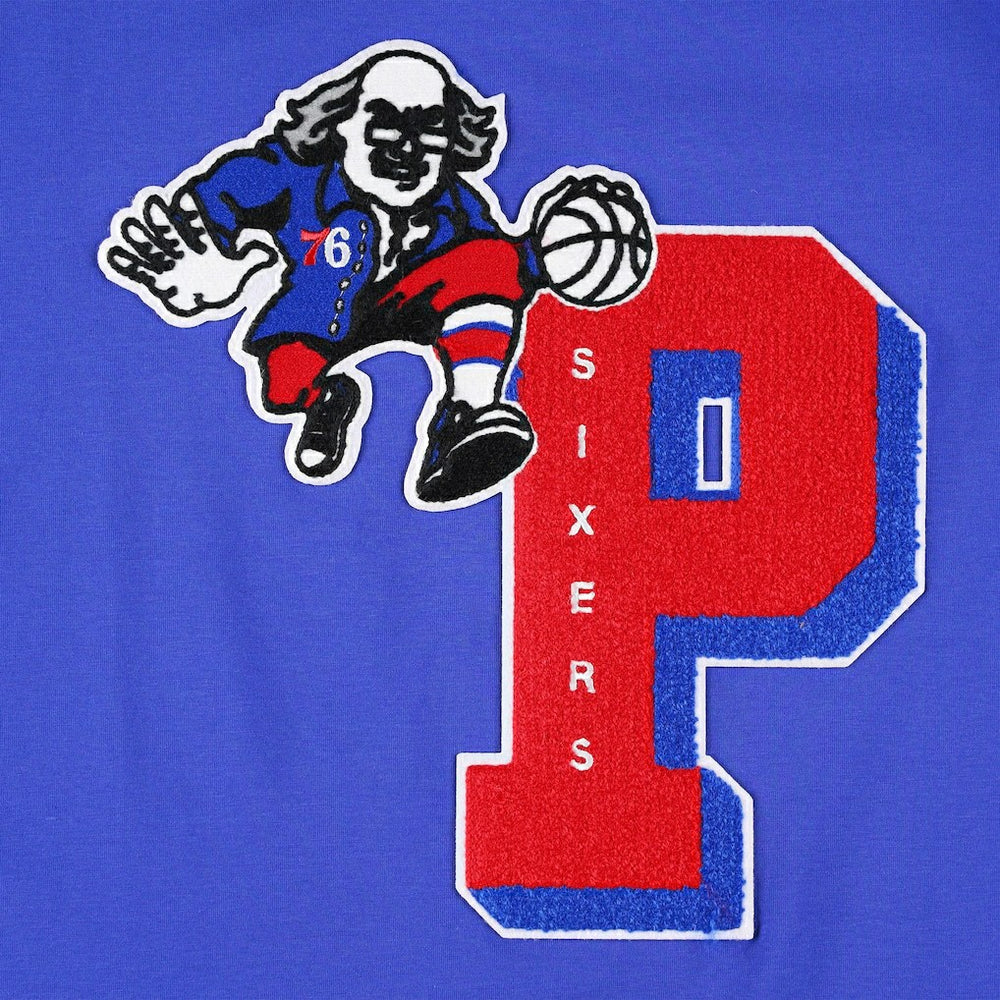 NBA - Philadelphia 76ers Pro Standard Mash Up Capsule T-Shirt - Royal