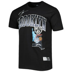 NBA - Brooklyn Nets Pro Standard Hometown Chenille T-Shirt - Black