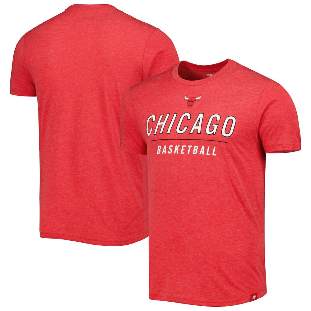 NBA - Chicago Bulls Sportiqe Unisex Turbo Tri-Blend T-Shirt - Red