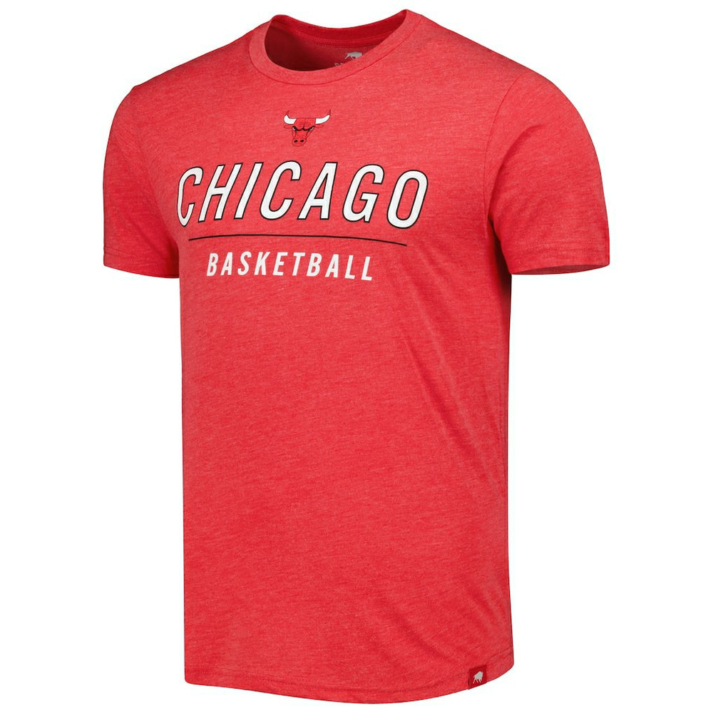 NBA - Chicago Bulls Sportiqe Unisex Turbo Tri-Blend T-Shirt - Red