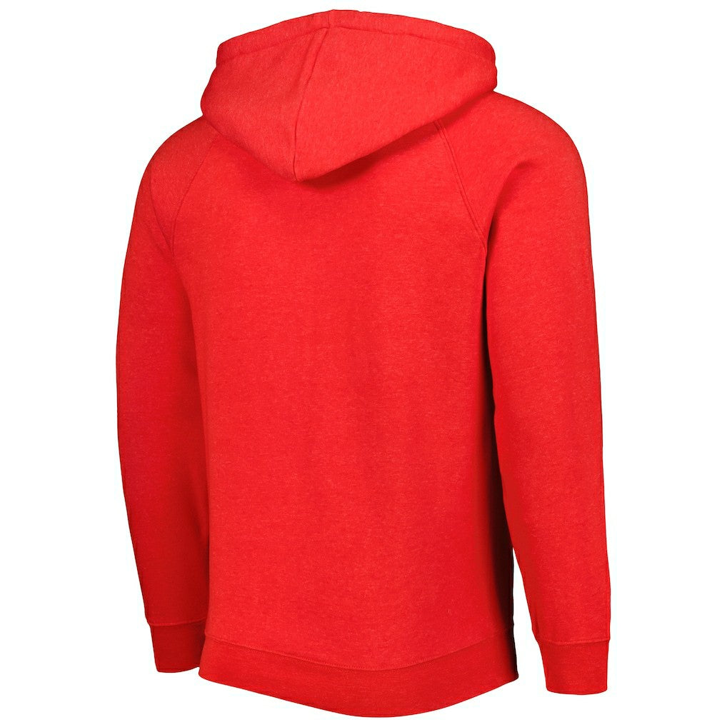 NBA - Chicago Bulls Sportiqe Unisex Athos Olson Tri-Blend Pullover Hoodie - Red