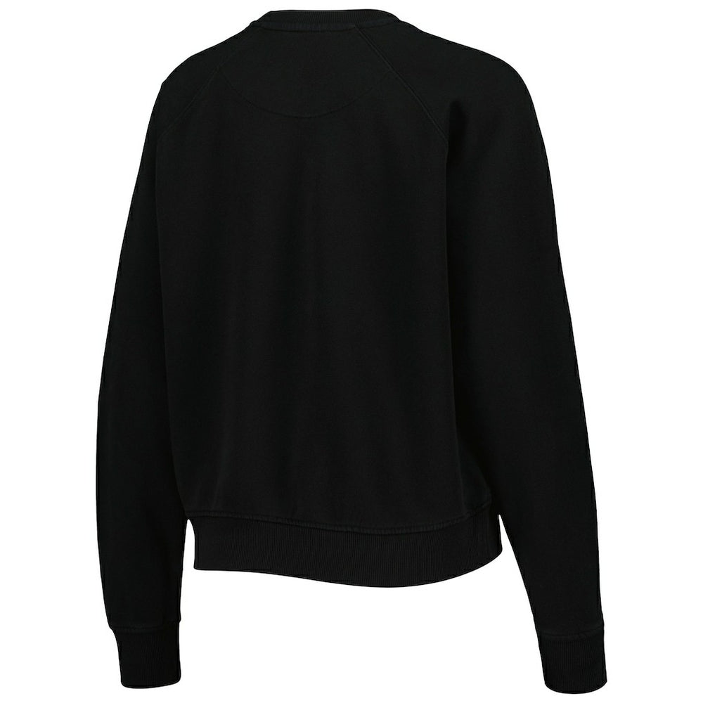 NBA - Chicago Bulls Sportiqe Women's Ashlyn Brava Raglan Pullover Sweatshirt - Black
