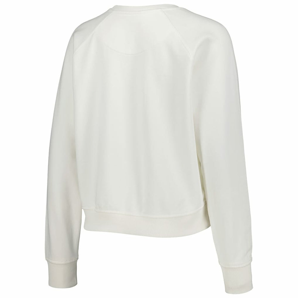 NBA - Chicago Bulls Sportiqe Women's Ashlyn Brava Raglan Pullover Sweatshirt - Cream