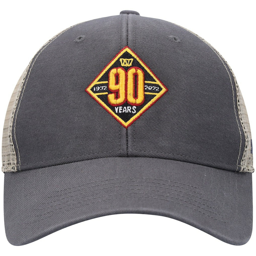 Washington Commanders '47 90th Season MVP Trucker Snapback Hat Charcoal/Natural - 47 brand