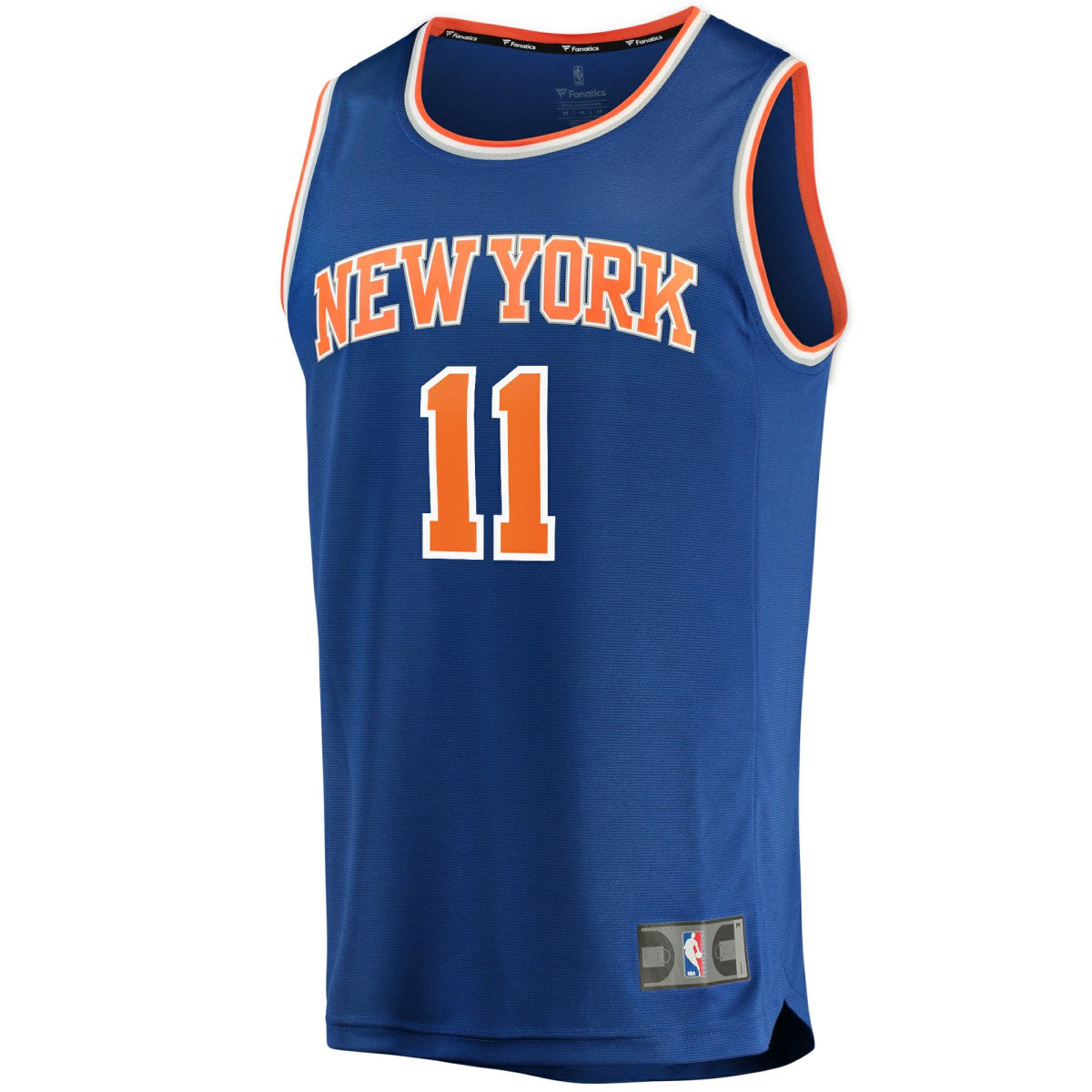 Fanatics - Jalen Brunson New York Knicks Fast Break Replica Jersey - Icon Edition - Blue