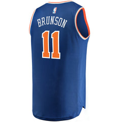 Fanatics - Jalen Brunson New York Knicks Fast Break Replica Jersey - Icon Edition - Blue