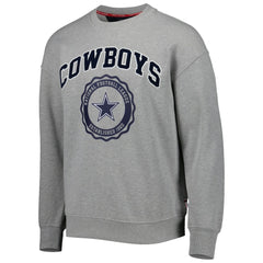 Dallas Cowboys Tommy Hilfiger Ronald Crew Sweatshirt Heather Gray - NFL